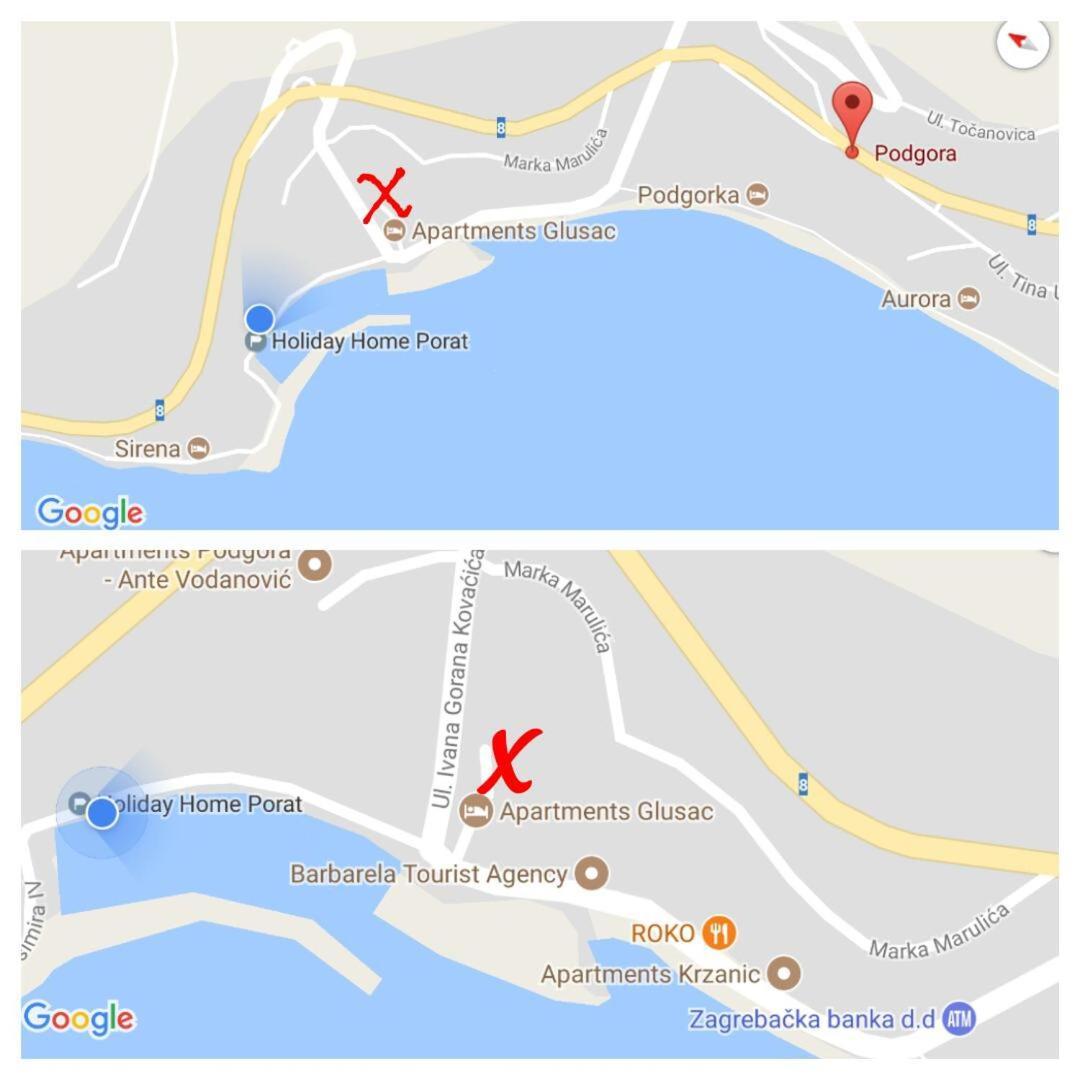 Kornelija 2 Apartman Podgora Kültér fotó